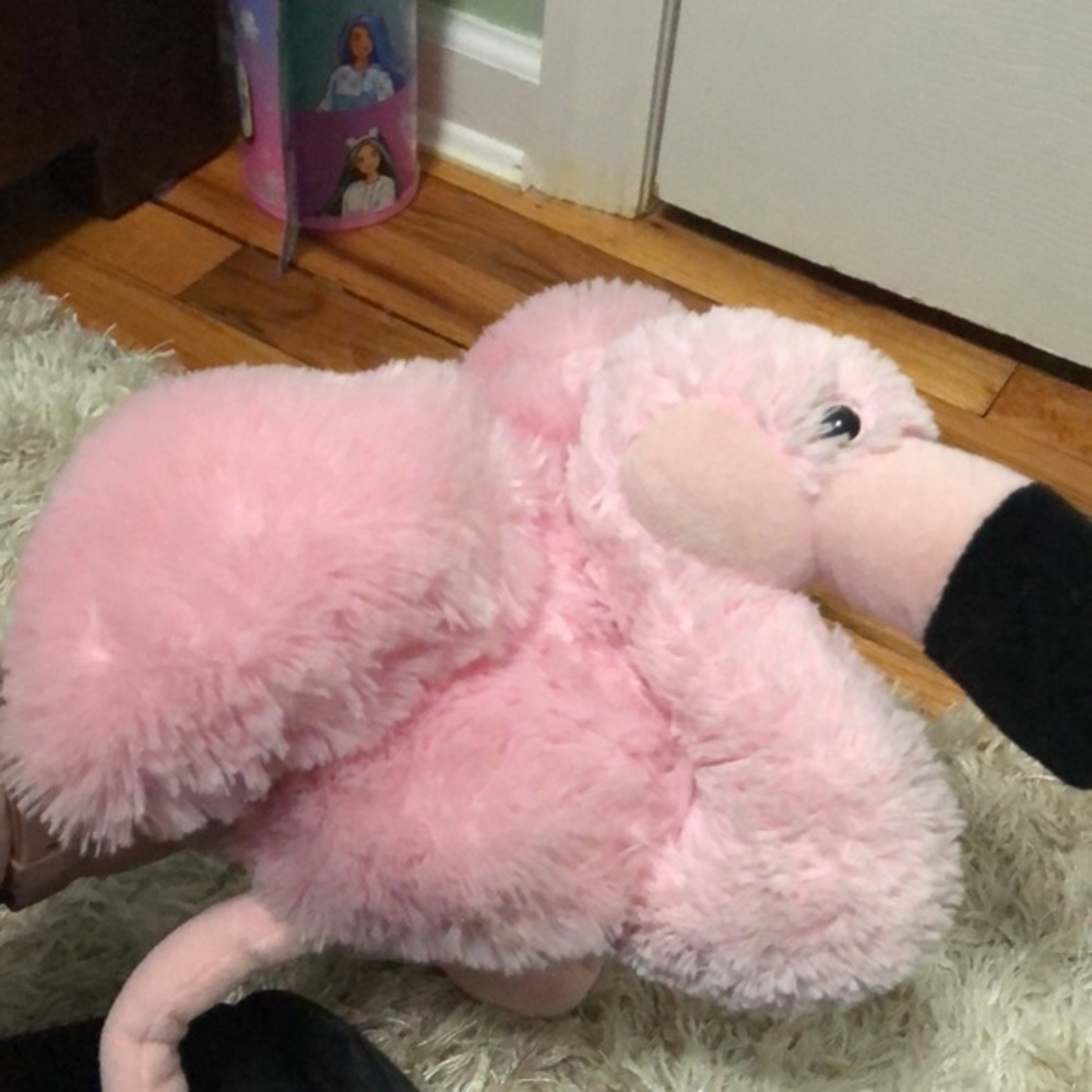 Wild republic soft pink stuffed flamingo plush - Picture 6 of 6